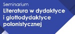 Literatura w dydaktyce i glottodydaktyce grafika