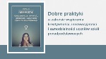 Dobre praktyki w zakresie wspierania grafika